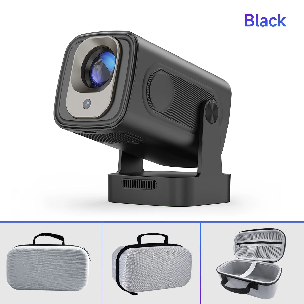 Miniprojetor Magcubic HY310 com foco automático, 4K nativo, 1080p, 330 ANSI, Android 11, 5 W, alto-falante, mouse aéreo, assistente de voz atualizado, HY300