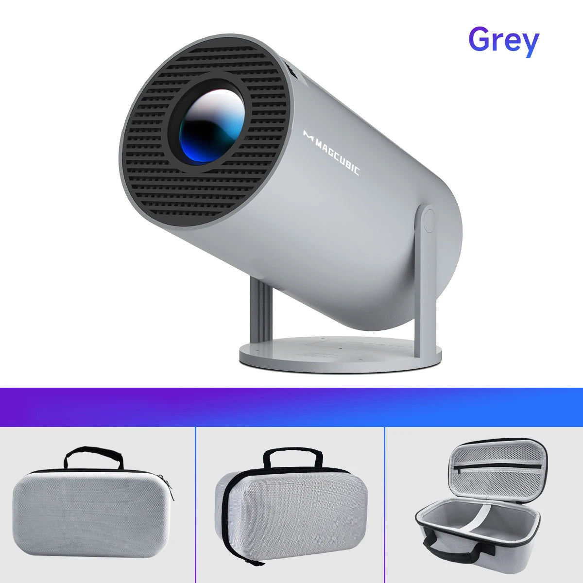 Magcubic Projetor HY300 Pro 4K Android 11 Dual Wifi6 260ANSI Allwinner H713 BT5.0 1080P 1280*720P Home Cinema Projetor Externo