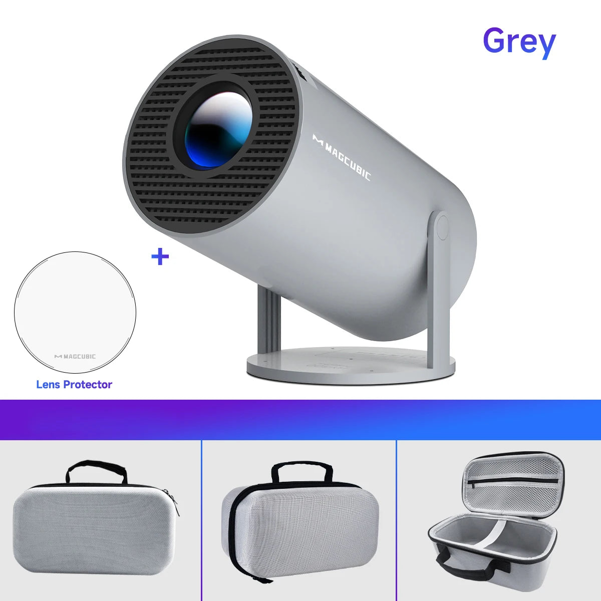 Magcubic Projetor HY300 Pro 4K Android 11 Dual Wifi6 260ANSI Allwinner H713 BT5.0 1080P 1280*720P Home Cinema Projetor Externo